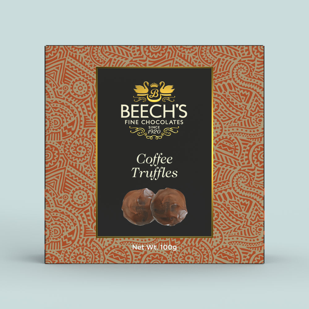 Beech's coffee truffle dark chocolates, 100g