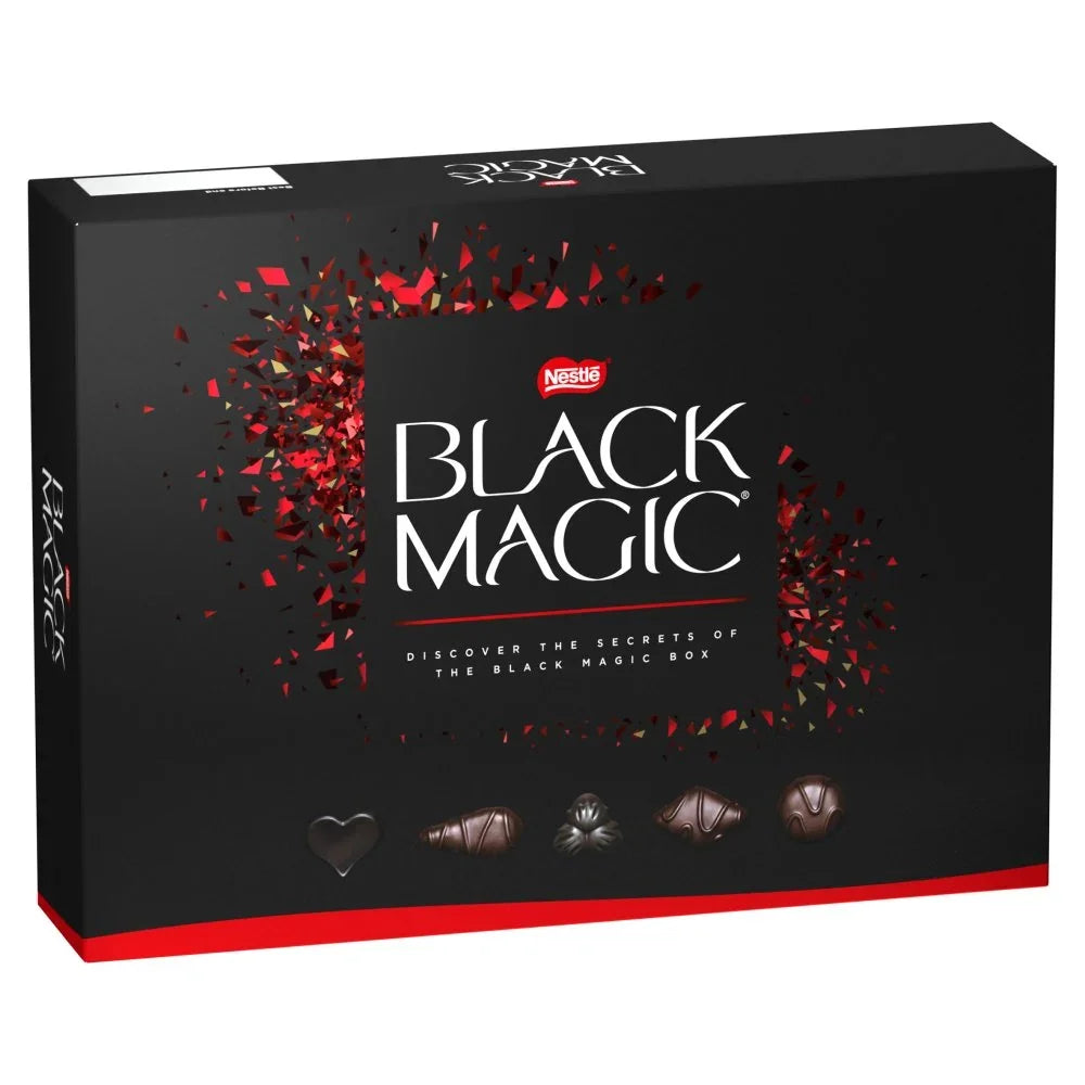 Nestlé Black Magic 348g dark chocolate assortment gift box – British Christmas chocolate