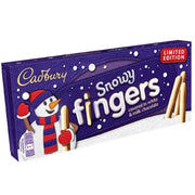 Cadbury Snowy Fingers chocolate biscuits, 115g