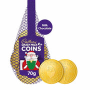 Cadbury Dairy Milk Chocolate Coins Net 70G – UK confectionery product