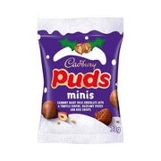 Cadbury Puds mini Christmas chocolates clipstrip, 73g