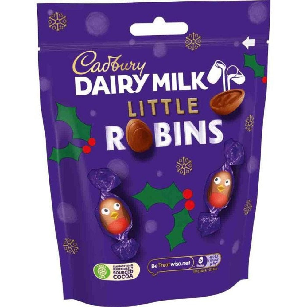 Cadbury Dairy Milk Little Robins Chocolate 77G – UK confectionery product