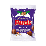 Cadbury Puds Minis Chocolate Bag 73G – UK Christmas confectionery sharing pack