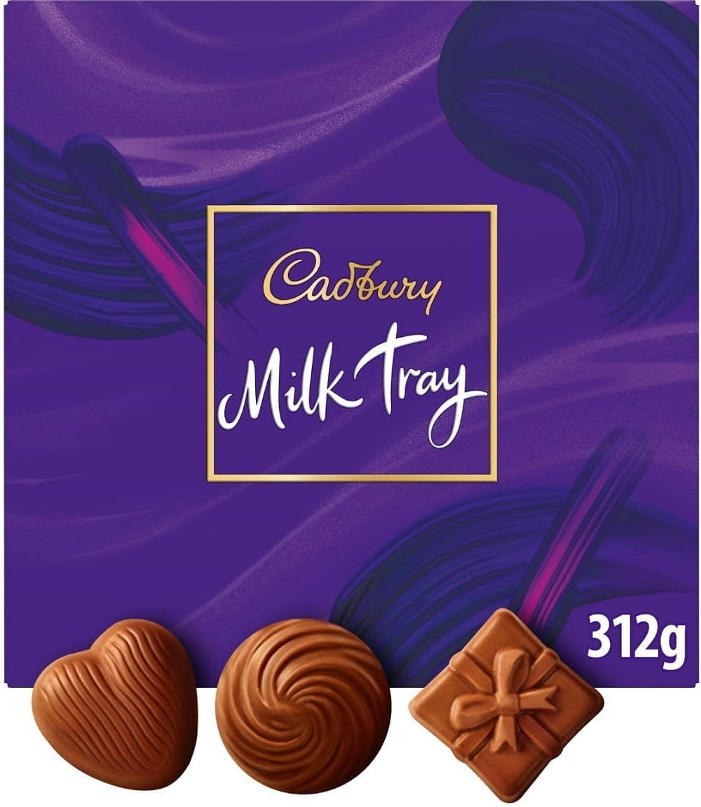 Cadbury Milk Tray assorted chocolate gift box, 312g
