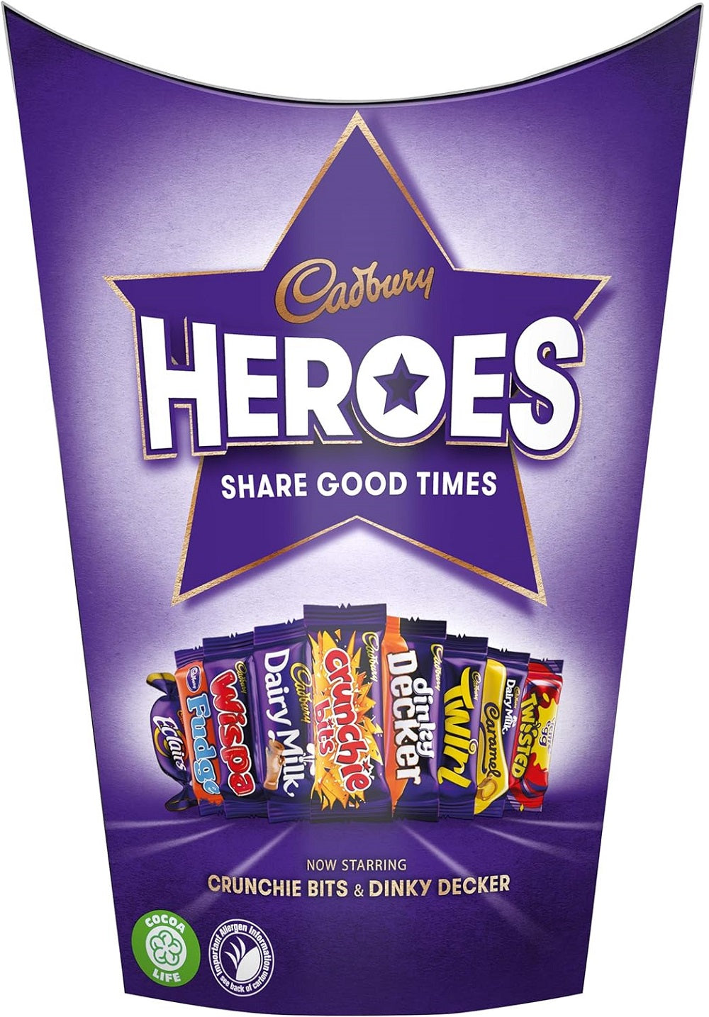 Cadbury Heroes assorted chocolates, 240g