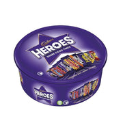 Cadbury Heroes Tin 600G – UK Christmas confectionery gift tin