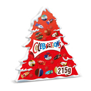Celebrations Tree Advent Calendar 215G – UK chocolate advent calendar for Christmas