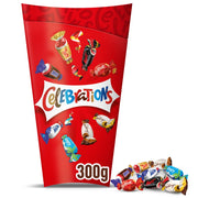 Celebrations assorted chocolate flip box, 300g