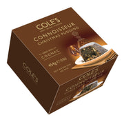 Cole's Connoisseur Christmas Pudding 454g – luxury traditional British Christmas fruit pudding with festive spices.