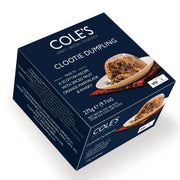 Cole's Boxed Clootie Dumpling Pudding 275g – traditional Scottish fruit pudding with warming festive spices.