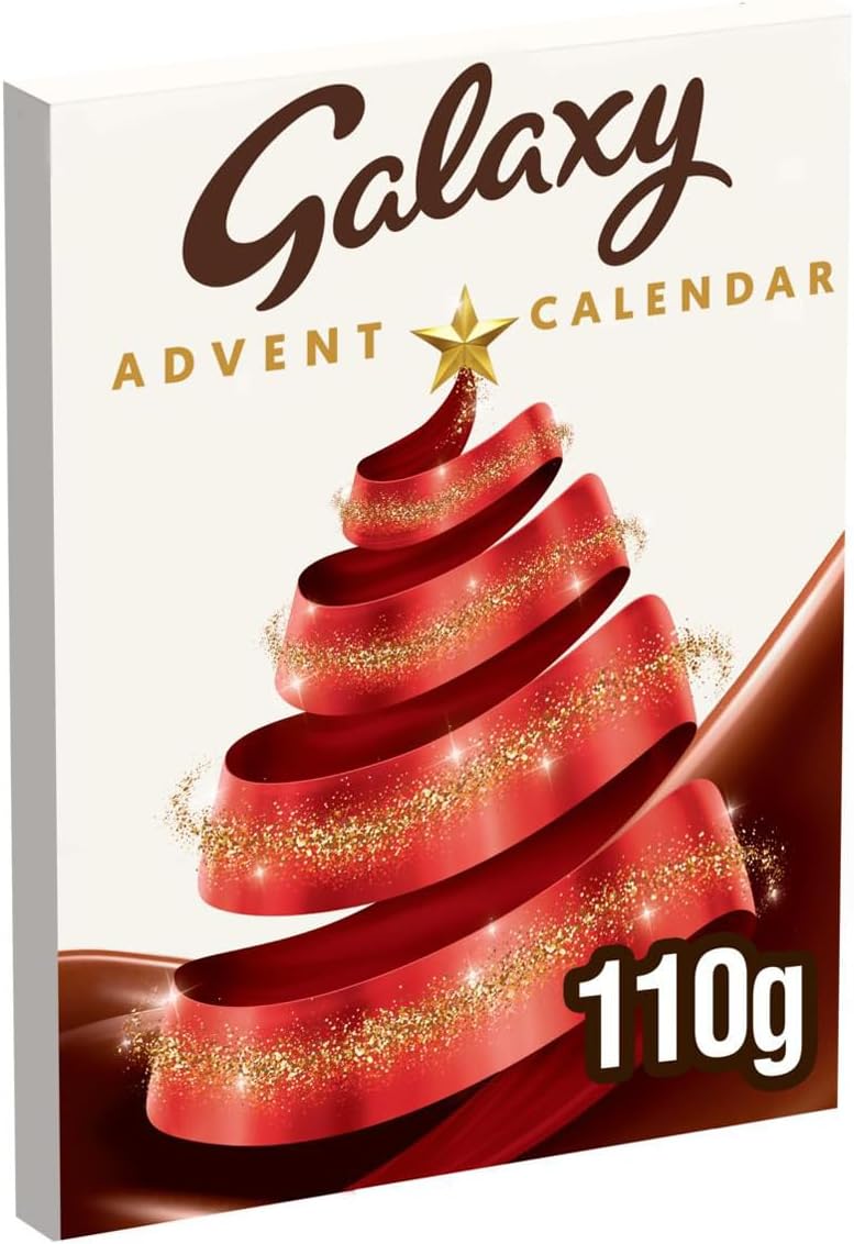 Galaxy Advent Calendar Chocolate 110G – UK chocolate advent calendar for Christmas