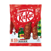 KitKat Mini Santa Pouch Clip Strip 55G – UK Christmas confectionery sharing pack