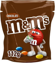M&M's Chocolate Christmas Mix Pouch 112G – UK Christmas confectionery sharing pack