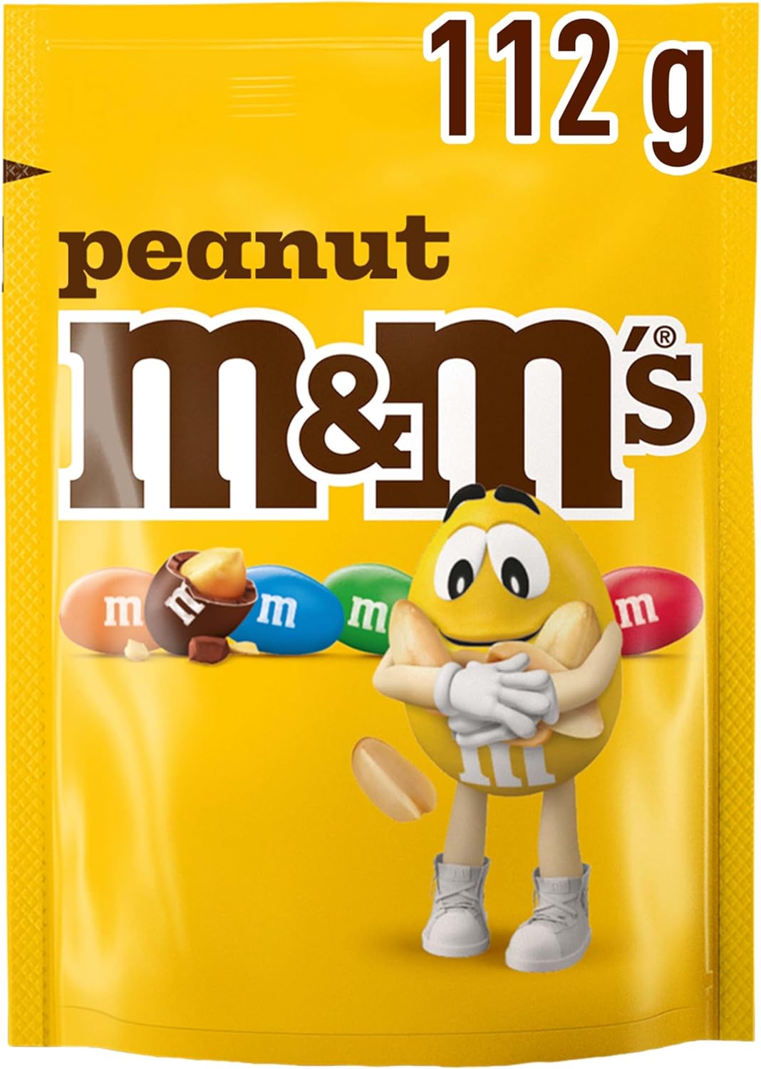 M&M's Peanut Christmas Mix Pouch 112G – UK Christmas confectionery sharing pack