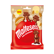 Maltesers Mini Gingerbread Reindeer Bag Clipstrip 59G – UK Christmas confectionery sharing pack