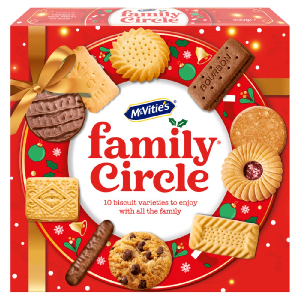 McVitie’s Family Circle Biscuits 400g British Biscuits