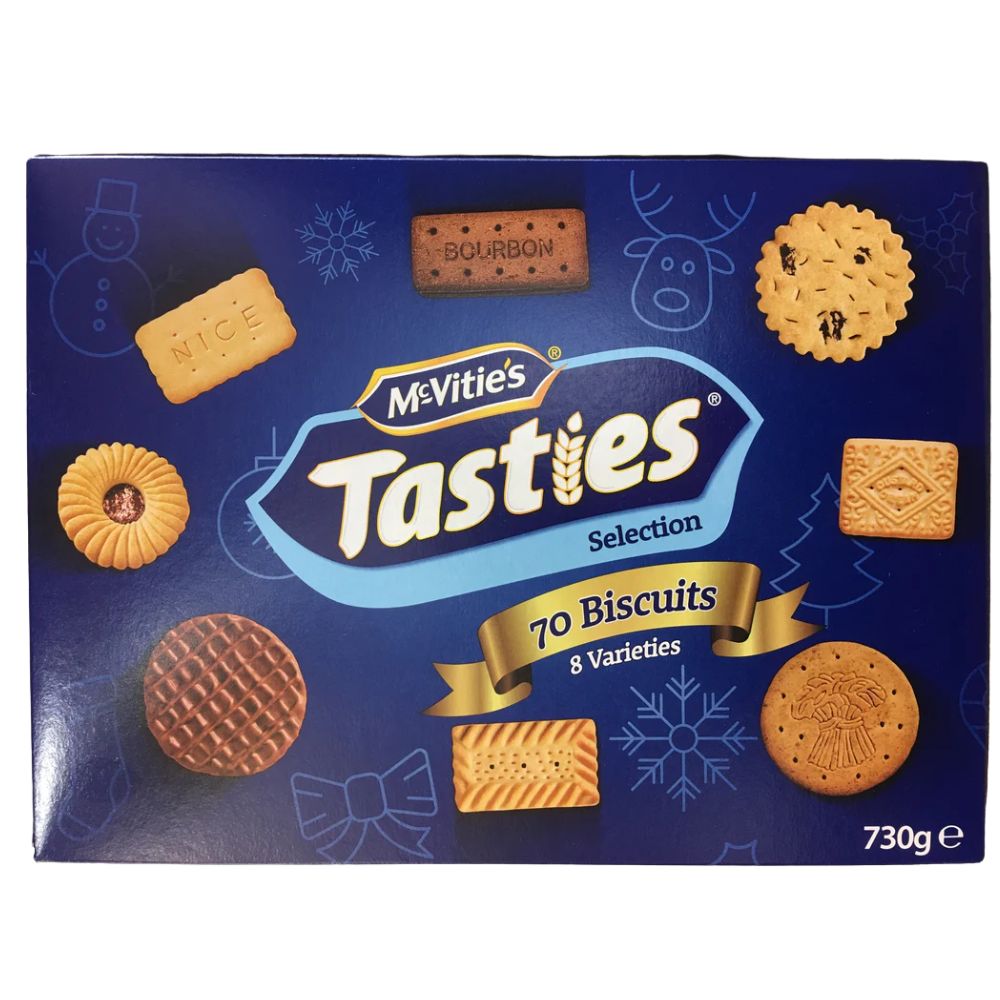 McVitie's Tasties biscuit assortment selection box, 730g