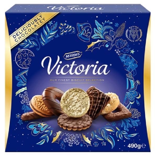 McVitie's Victoria assorted chocolate biscuits, 490g
