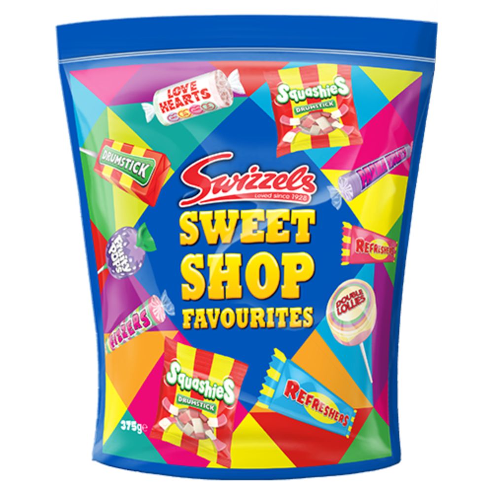 Swizzels Matlow Sweet Shop Favourites 375g British sweets pouch