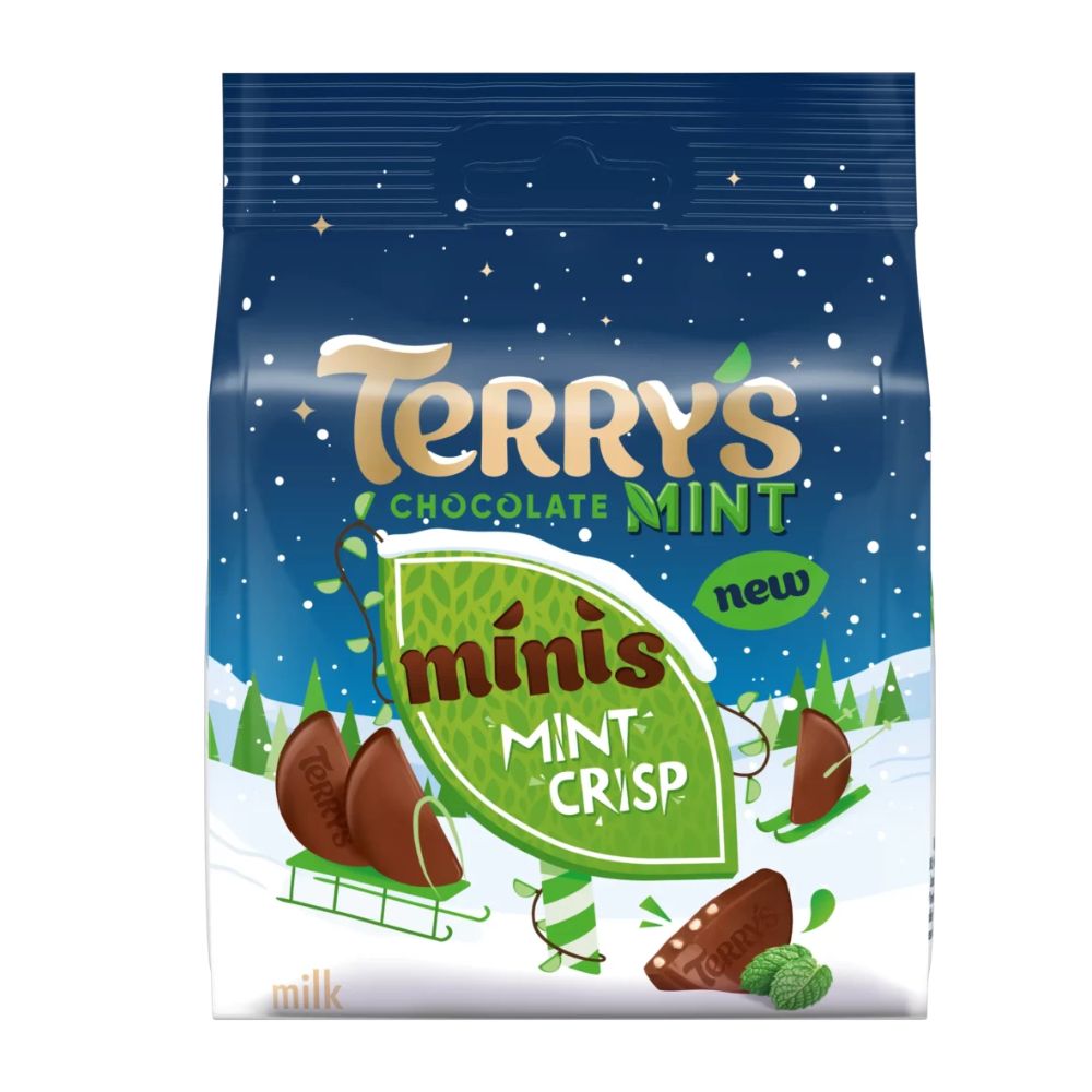 Terry's mint crisp mini chocolates, 80g