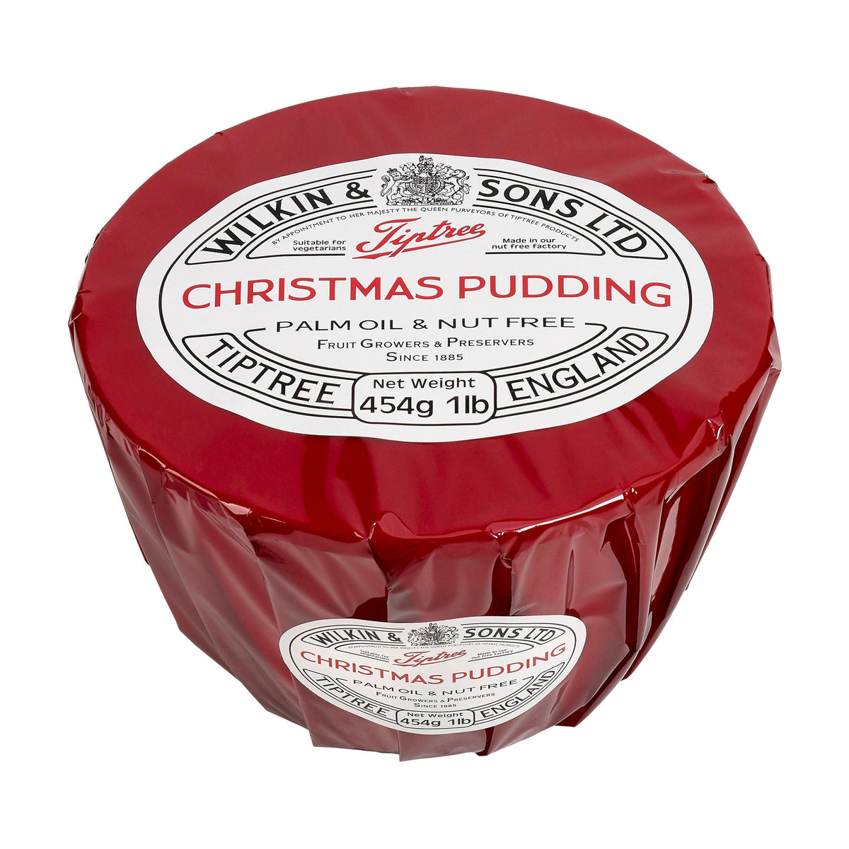 Tiptree Christmas Pudding 454g traditional dessert in cellophane wrap