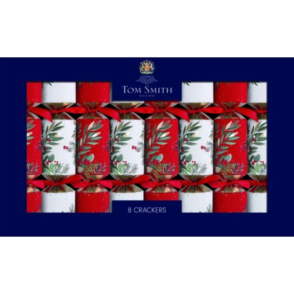Tom Smith Cracker 8X14" - Traditional Deluxe – festive British Christmas cracker set
