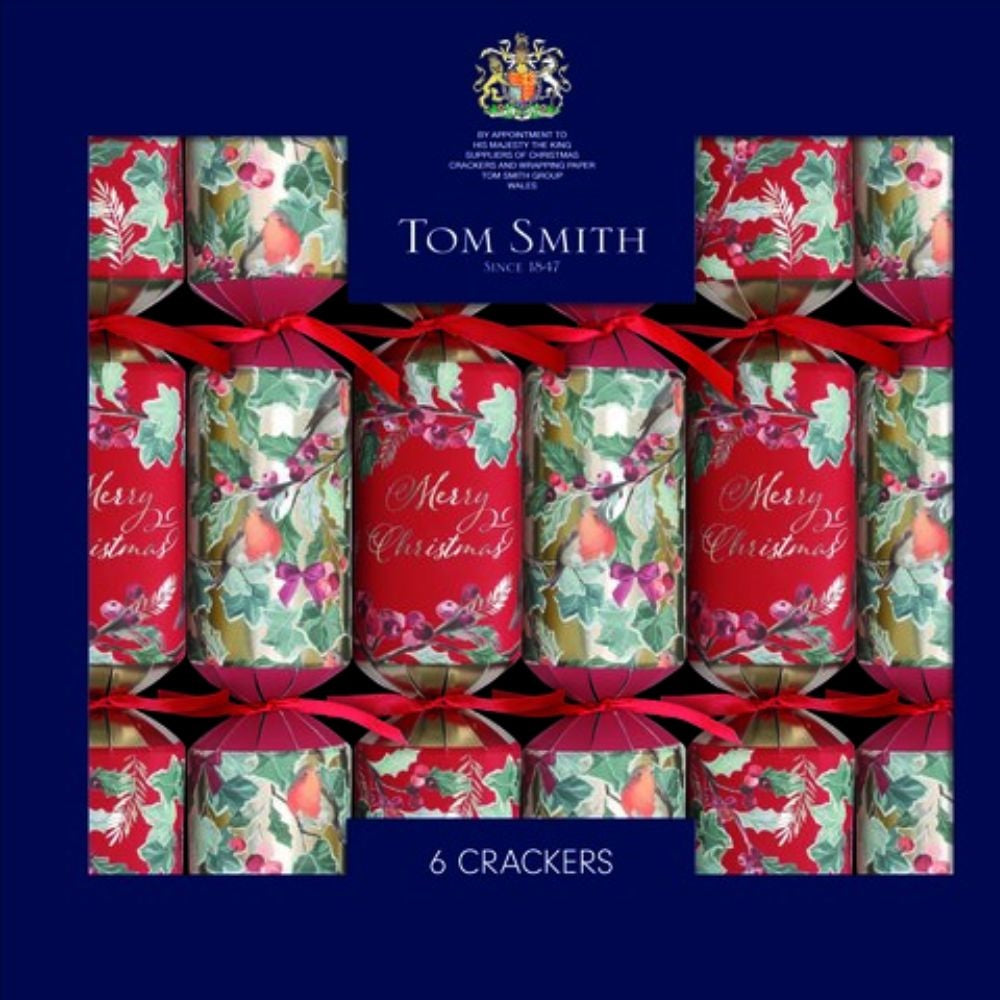 Tom Smith Cracker 6X14" - The Christmas Nest Premium – festive British Christmas cracker set