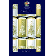 Tom Smith Cracker 8X12.5" - Gold Family – festive British Christmas cracker set