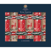 Tom Smith Cracker 6X8" - Kraft Luxury Tree – festive British Christmas cracker set