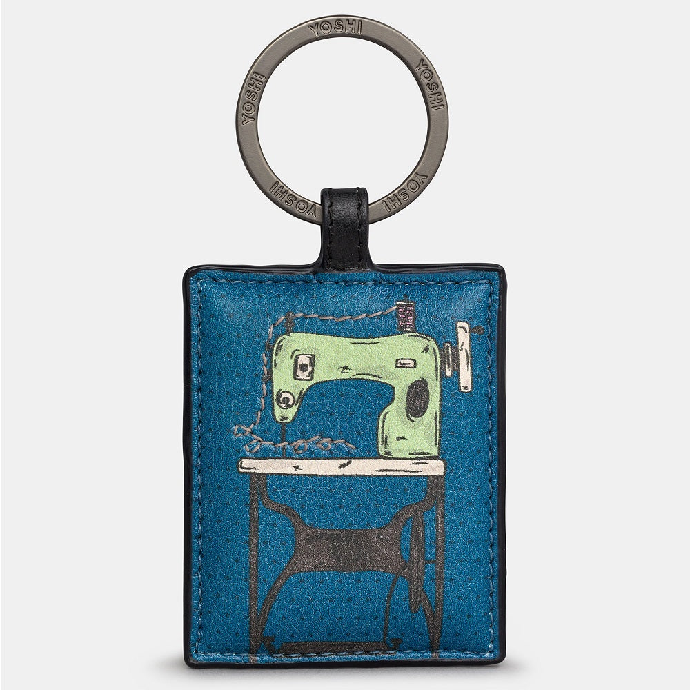 Yoshi The Craft Room Leather Keyring