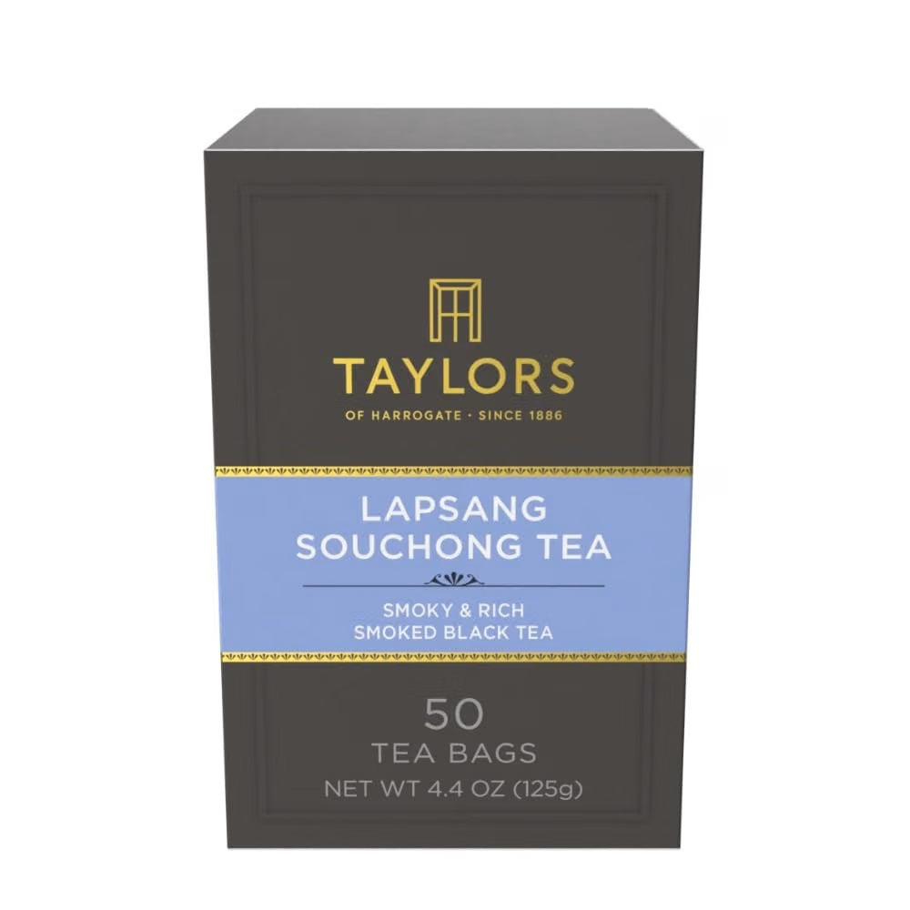 Taylors of Harrogate Yorkshire Lapsang Souchong Tea 50 Bags British Tea