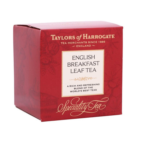 Taylors of Harrogate English Breakfast Loose Leaf Tea 4.4oz Carton