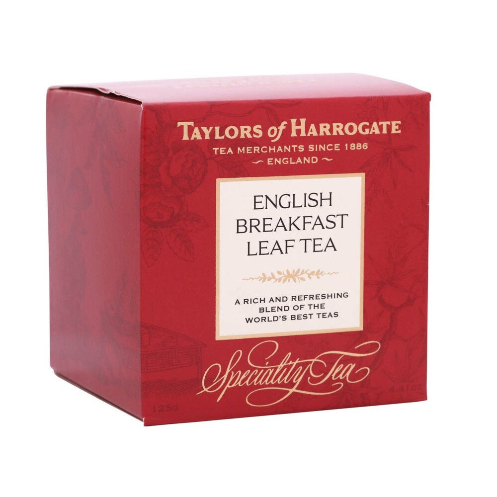 Taylors of Harrogate English Breakfast Loose Leaf Tea 4.4oz Carton product image