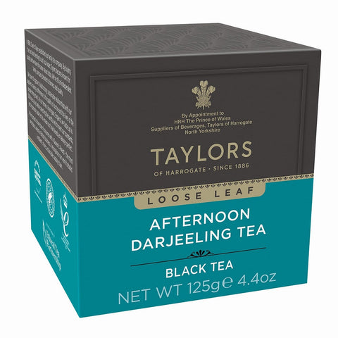 Taylors of Harrogate Afternoon Darjeeling Black Tea Loose Leaf 125g
