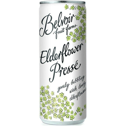 Belvoir Sparkling Elderflower Presse 250ml Can