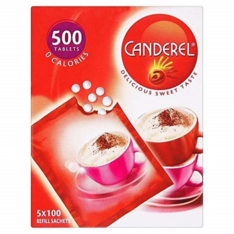 Canderel Sweetener Refill Sachets - 500 Tablets