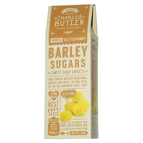 Charles Butler Barley Sugars Sweets 190G