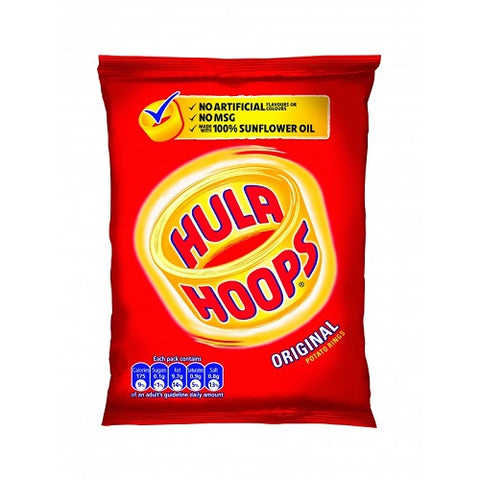 Hula Hoops Original Potato Rings 34G