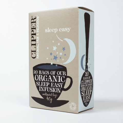 Clipper Organic Sleep Easy Infusion Tea - 20 Unbleached Bags - 40g