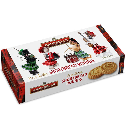 Campbells Shortbread Mad Dog Rounds 120g