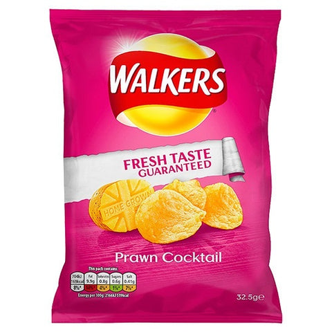 Walkers Crisps - Prawn Cocktail - 32.5g