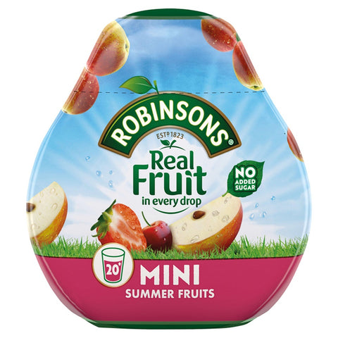 Robinsons Squash'd Summer Fruit No Added Sugar 66Ml