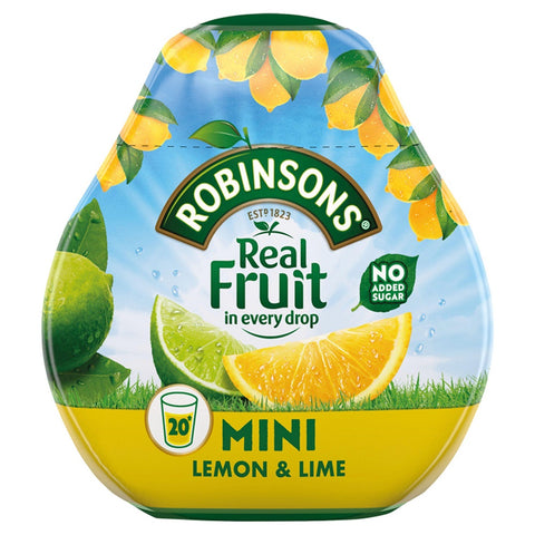 Robinsons Squash'd Lemon & Lime No Added Sugar 66Ml