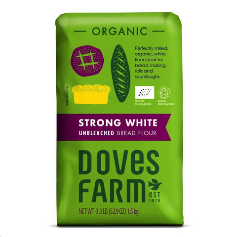 Doves Farm Organic Strong White Bread Flour 1.5kg