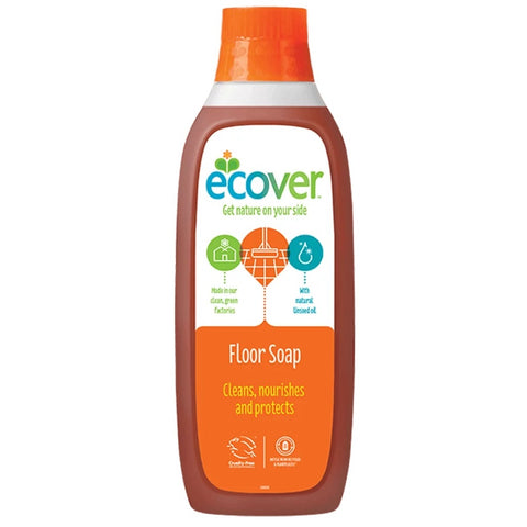 Ecover Floor Soap - Designed To Be Refilled - 1L