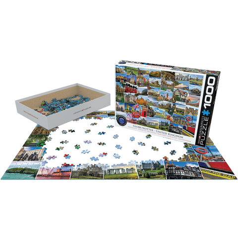 Eurographics United Kingdom Globetrotter 1000-Piece Puzzle