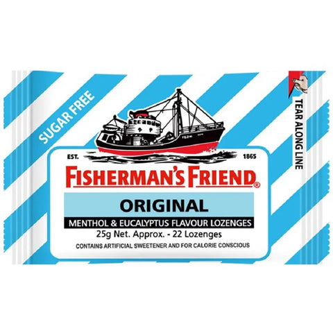 Fishermans Friend Original Menthol & Eucalyptus Flavour Lozenges 25G