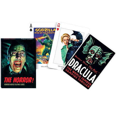 Piatnik Gibsons Horror Movies Playing Cards