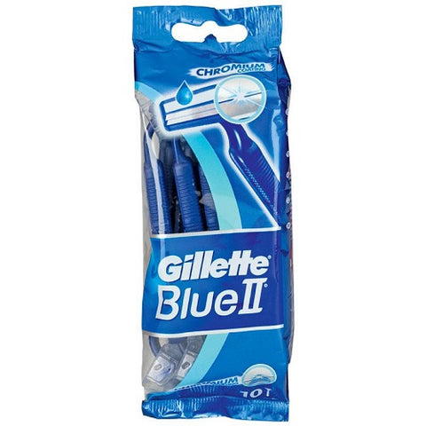 Gillette Blue Li 10s Chromium Coating Razor