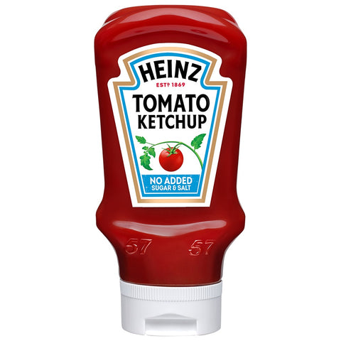 Heinz Tomato Ketchup No Added Sugar & Salt 400ml